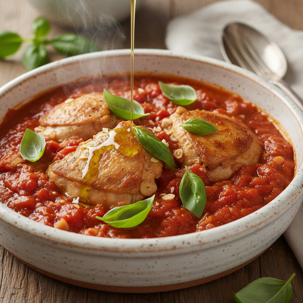 Chicken in Arrabiata Sauce