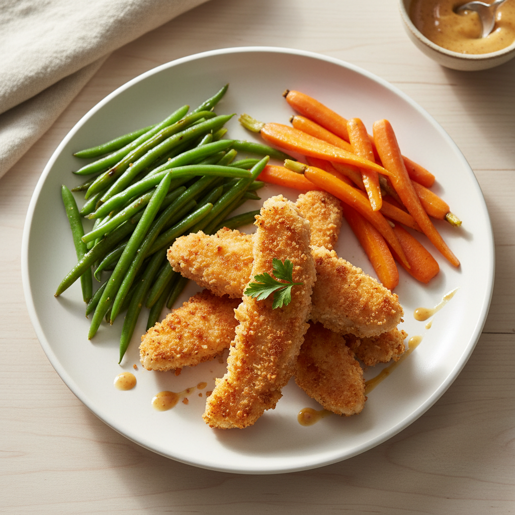 Chicken with Beans & Carrot