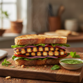Grilled Paneer Sandwich